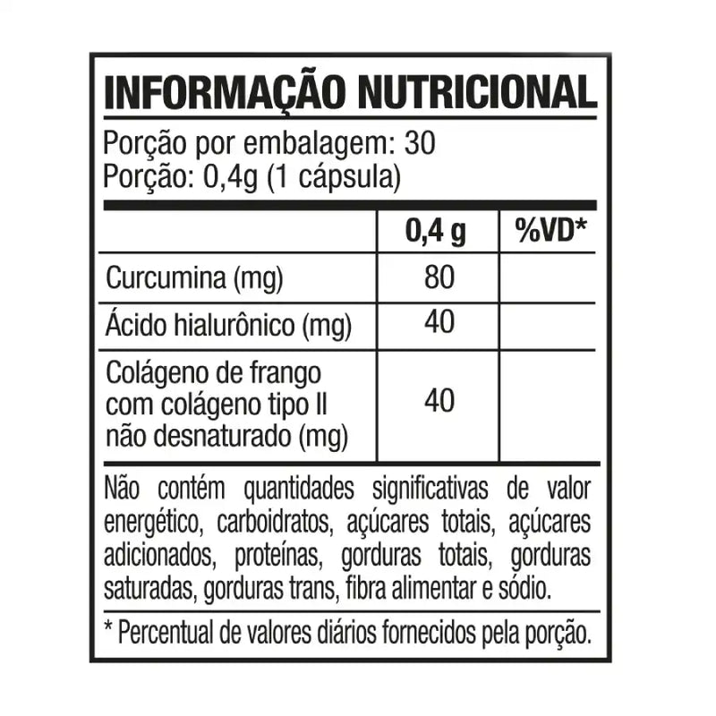 Bioartrix Colágeno Tipo 2 40mg + Hialurônico Bionatus