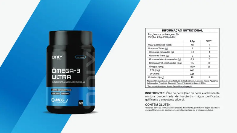 Ômega 3 Ultra - Only Concentrado
