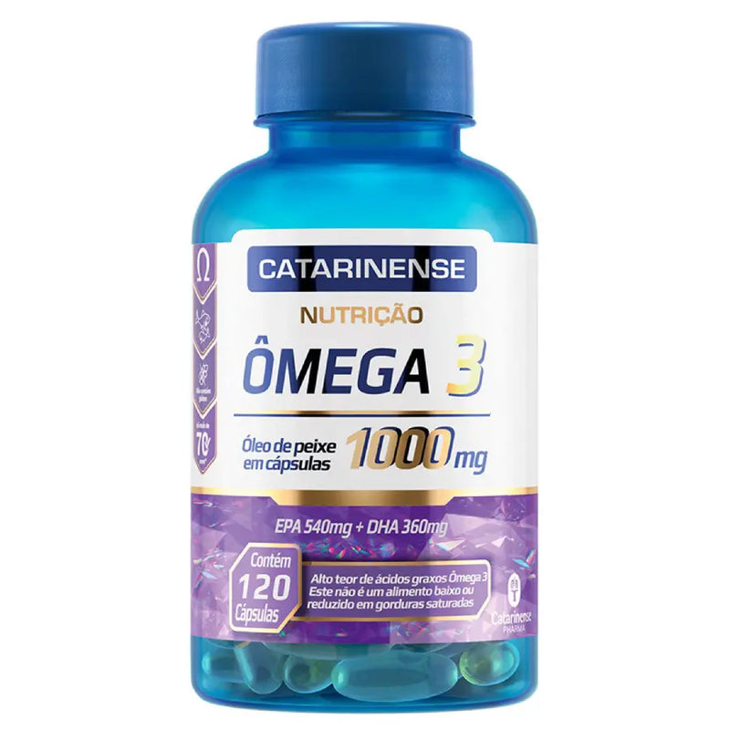 Ômega 3 Catarinense 1000mg - 120 Cápsulas